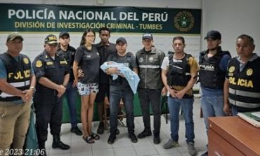 Un bebé de cinco días raptado en Ecuador fue rescatado por la Policía de Perú