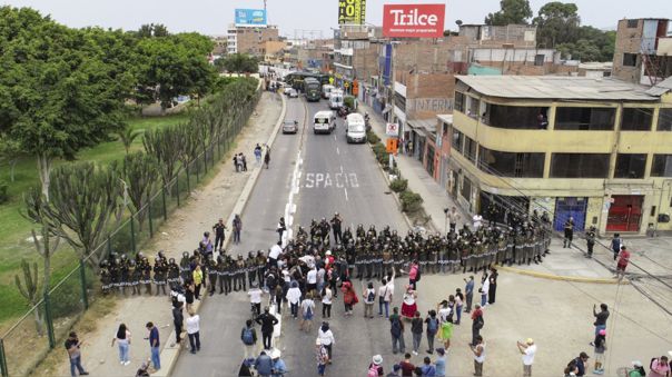 Más de 200 personas fueron intervenidas tras desalojo en San Marcos, informó la Fiscalía