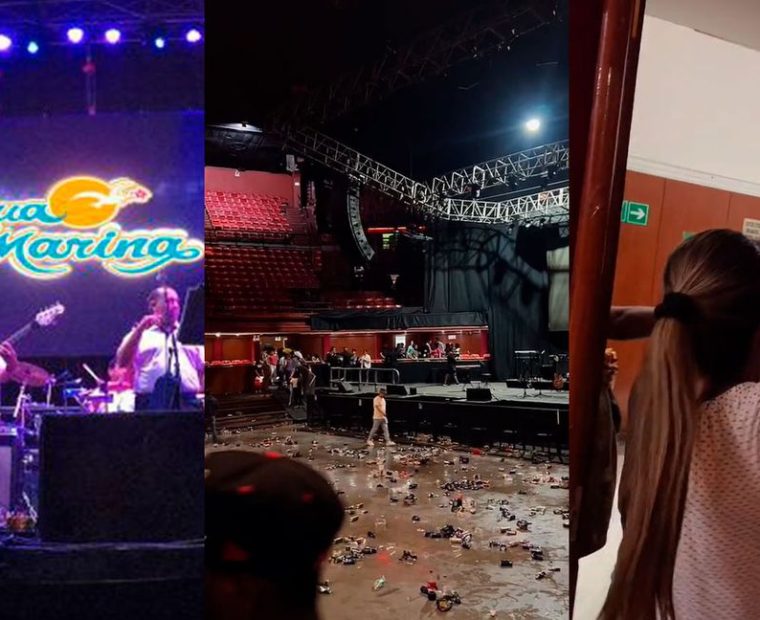 Agua Marina detiene concierto en Chile tras registrarse tiroteo: asistentes abandonaron el lugar