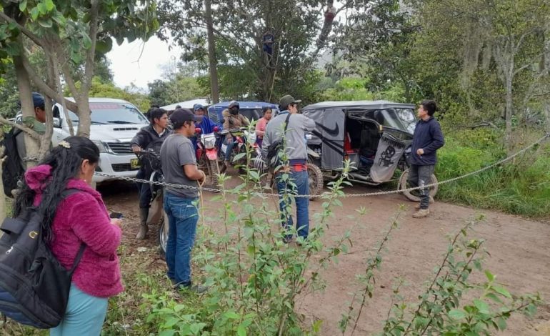Huancabamba: continúan los bloqueos de carreteras