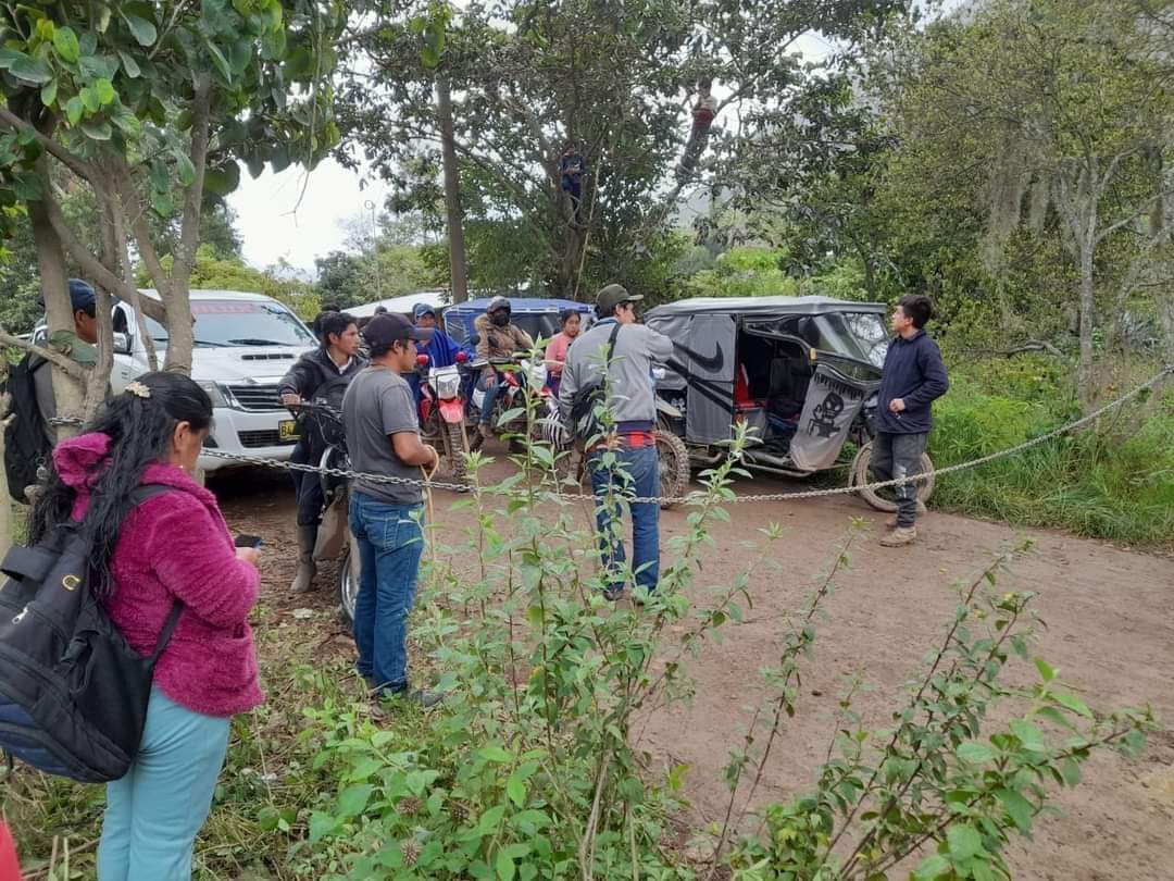 Huancabamba: continúan los bloqueos de carreteras
