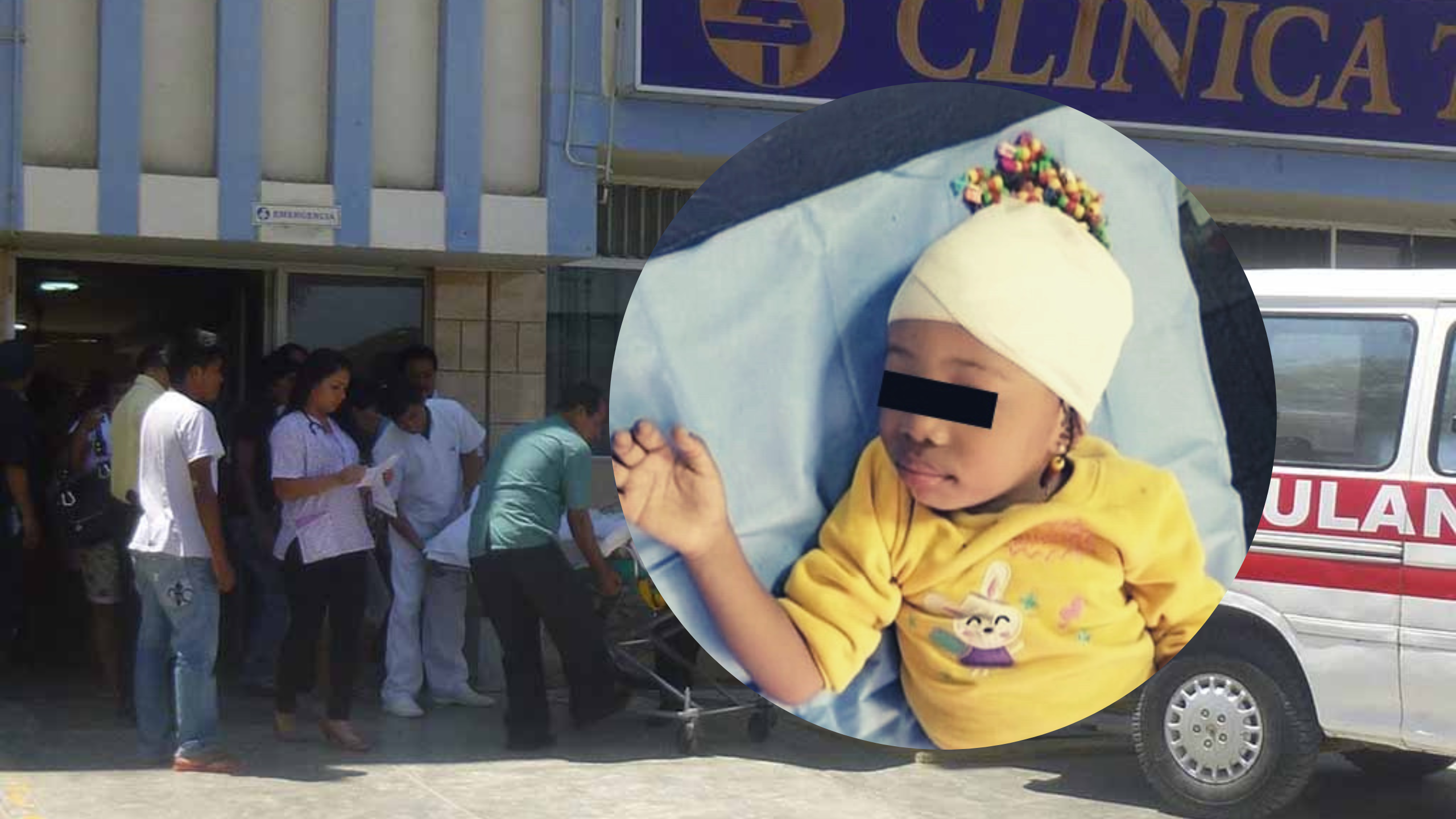 Piden ayuda para ubicar familiares de niña sobreviviente al accidente en Talara