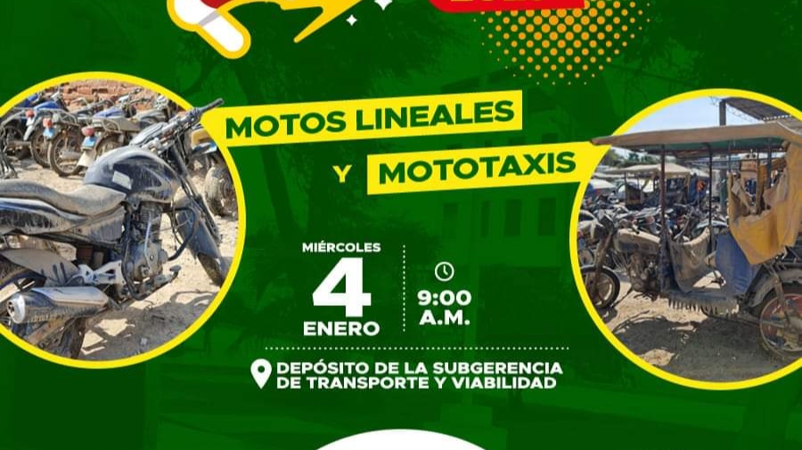 Piura municipalidad de Castilla subastará más de 70 vehículos