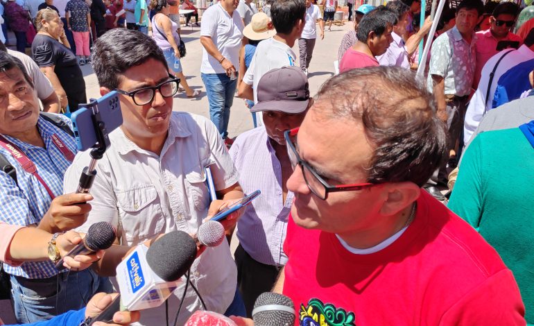 Alcalde de Piura: «No estoy de acuerdo con la renuncia pero si con el adelanto de elecciones»