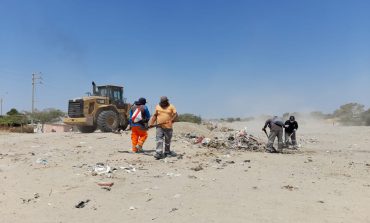 Piura: retiran 350 toneladas de residuos tras fiestas de fin de año en Veintiséis de Octubre