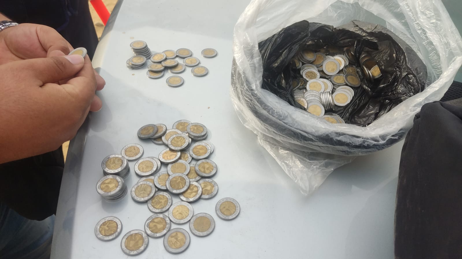 Piura: hallan más de mil soles en monedas supuestamente falsas