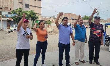 Moradores de la Urb. Ignacio Merino con protesta piden se restablezca el servicio de agua potable
