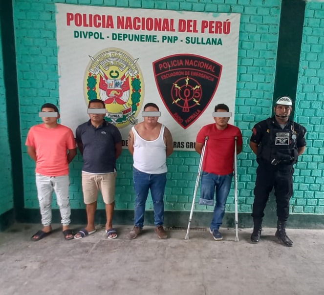 Sullana: interviene a discapacitado y a ex policía presuntos integrantes de la banda “Los Tarjeteros del Norte”