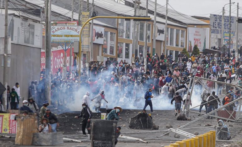 Una persona falleció producto de enfrentamientos en Arequipa