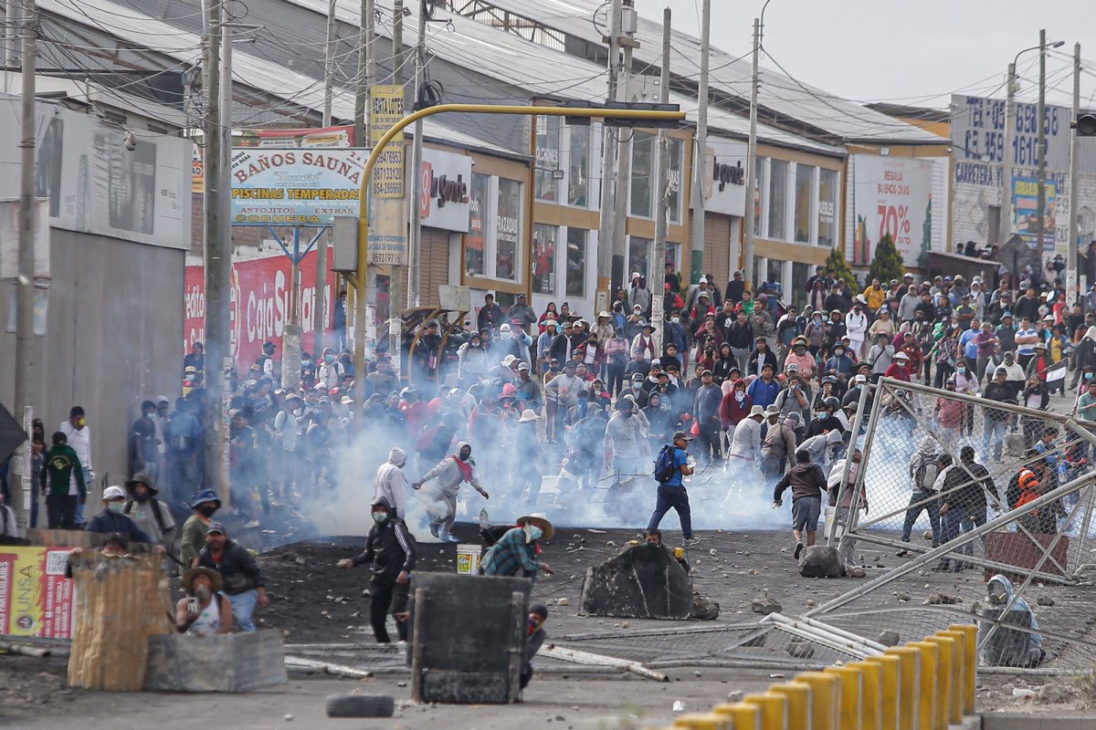 Una persona falleció producto de enfrentamientos en Arequipa