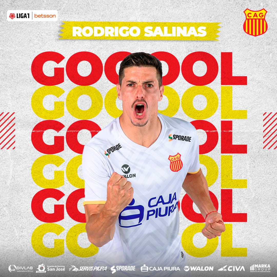 El Club Atlético Grau de Piura asegura a su goleador Rodrigo “El Potro” Salinas