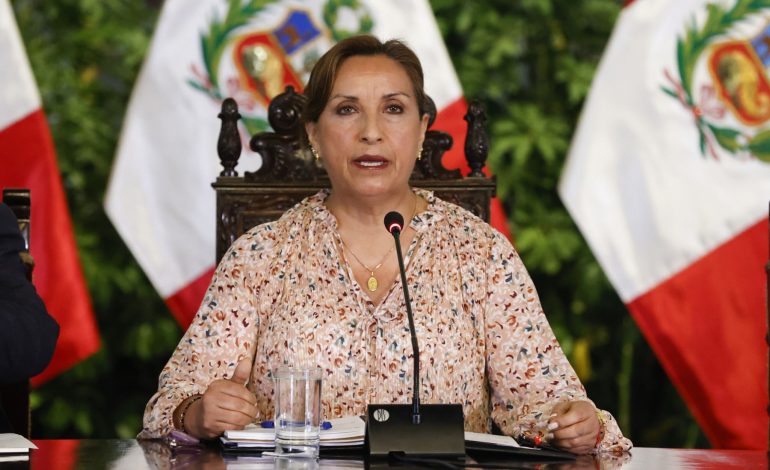 Presidenta Dina Boluarte llega hoy a la región Piura