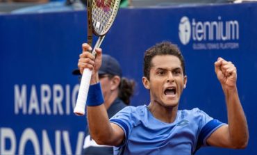 ¡Histórico! Juan Pablo Varillas venció Musetti y por primera vez clasificó a semifinales de un torneo ATP