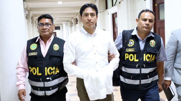 Freddy Díaz será trasladado al penal de Lurigancho para cumplir los nueve meses de prisión preventiva