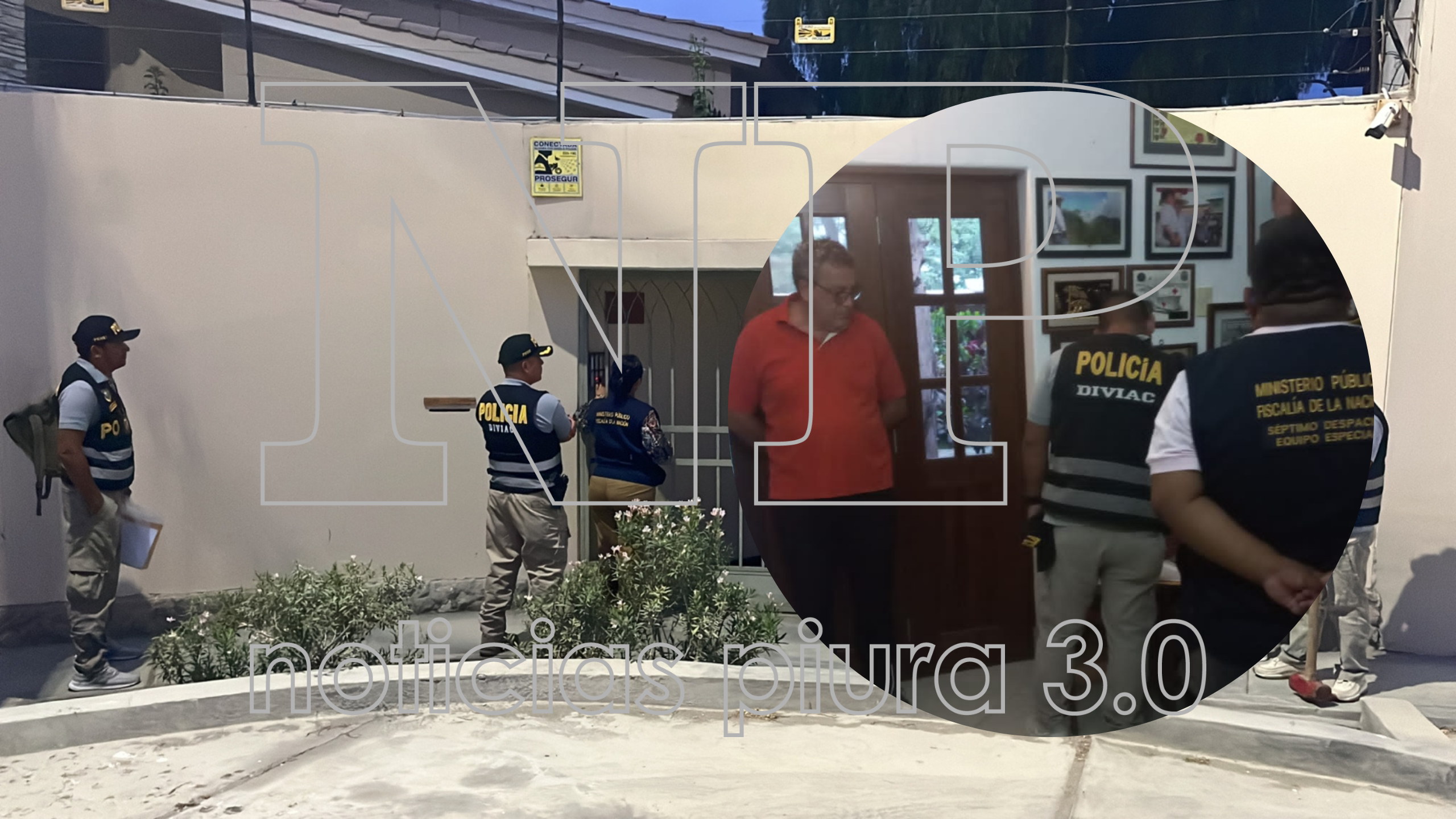 Piura: Fiscalía allana viviendas de los exgobernadores regionales Javier Atkins y Reynaldo Hilbck