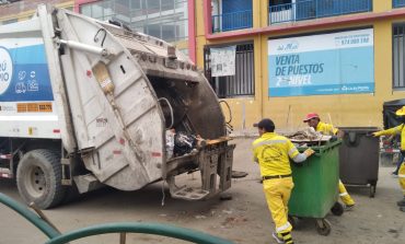 Municipalidad de Piura recoge 30 toneladas diarias de residuos sólidos del Complejo de Mercados