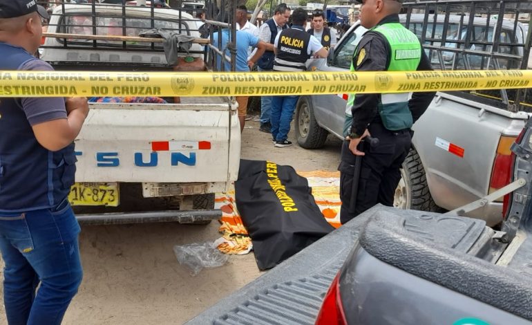 Piura: presidente de la ronda campesina del sector El Morante es asesinado de dos disparos en la cabeza