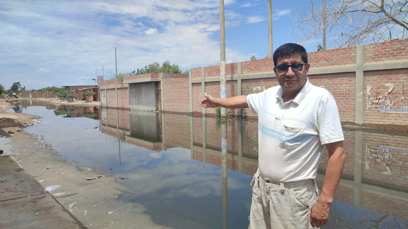 Colapsos de desagües en diferentes partes de Piura