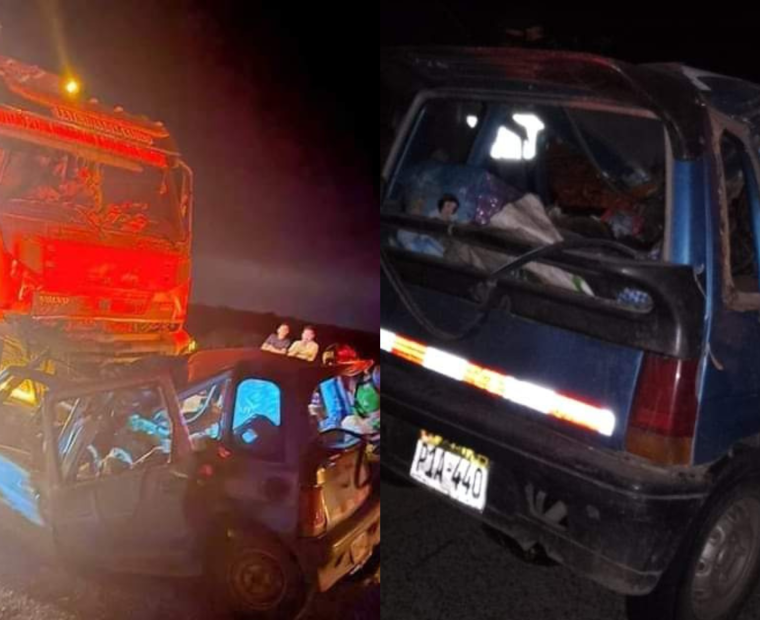 Accidente en carretera Piura-Chulucanas deja seis fallecidos