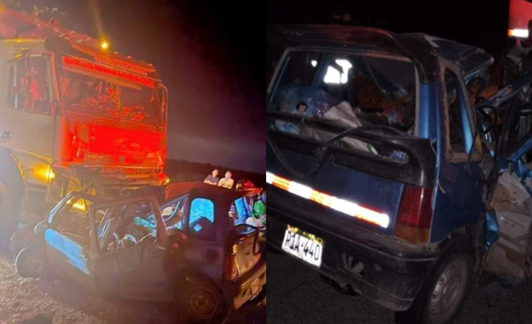 Accidente en carretera Piura-Chulucanas deja seis fallecidos