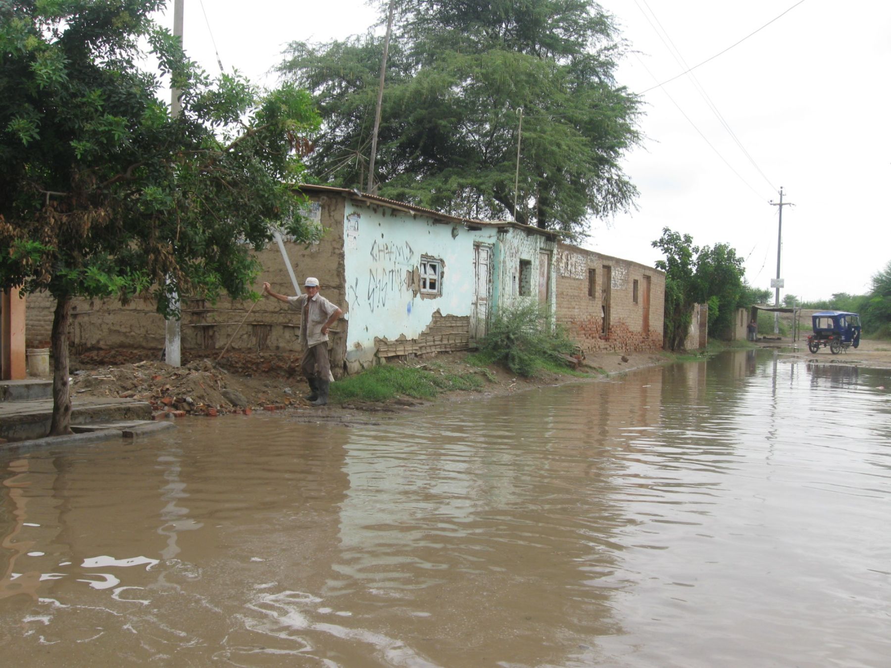 Siguen las fuertes precipitaciones en la región Piura: en Partidor llovió 159.5 mm