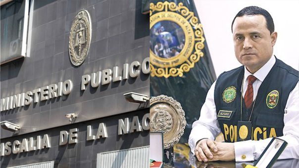 Fiscalía allana casa del Comandante General de la PNP, Raúl Alfaro, por fotografía junto a "el Español"