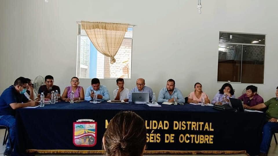 Ocho regidores de la Municipalidad de Veintiséis de Octubre aprueban aumentarse las dietas