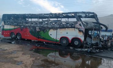 Casma: al menos 10 personas murieron quemadas tras choque entre bus interprovincial y mototaxi