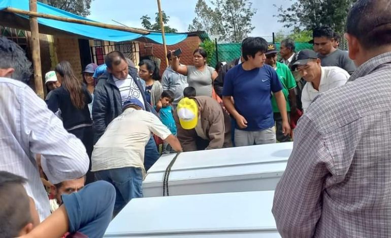 Huancabamba: hermanitos que fallecieron tras derrumbe fueron sepultados