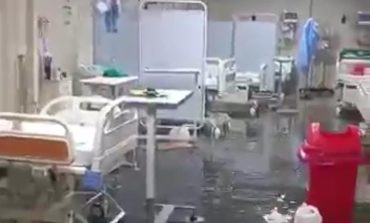 Piura: área UCI Covid del hospital Cayetano Heredia quedó inundado tras fuerte lluvia