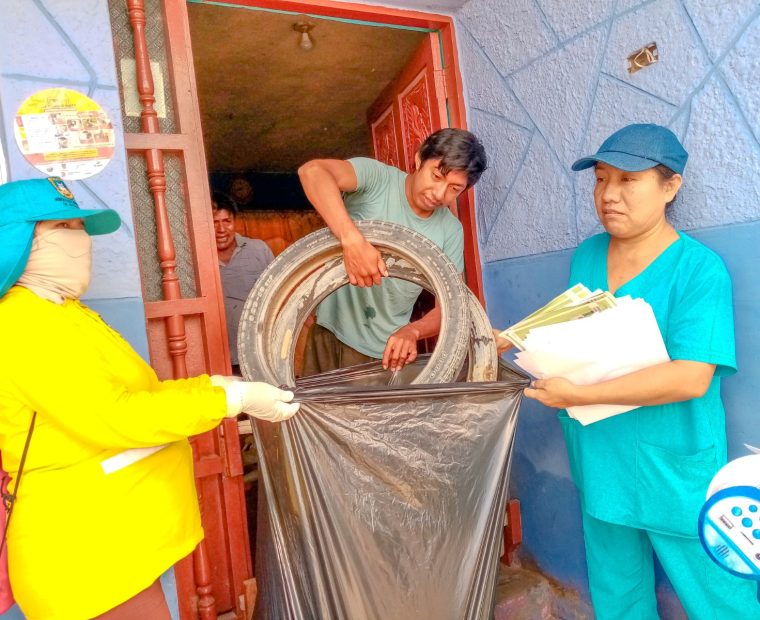 Sechura: realizan recojo de criaderos de zancudos que provocan el dengue