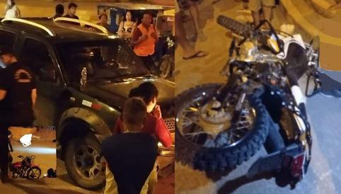 Sullana: motociclista de 18 años muere al chocar contra camioneta