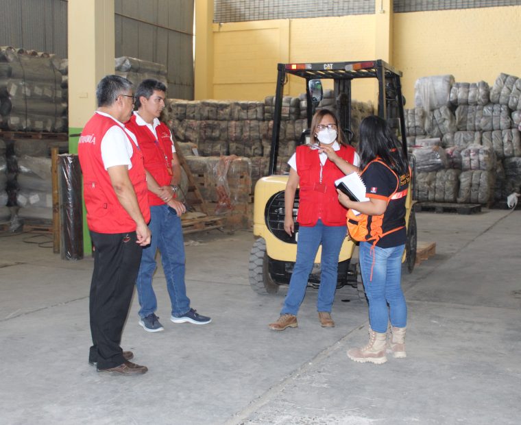 <strong>Contraloría visita almacenes del COER e Indeci para verificar ayuda humanitaria en Piura</strong>