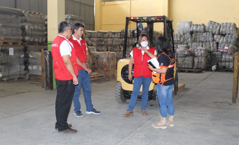 Contraloría visita almacenes del COER e Indeci para verificar ayuda humanitaria en Piura