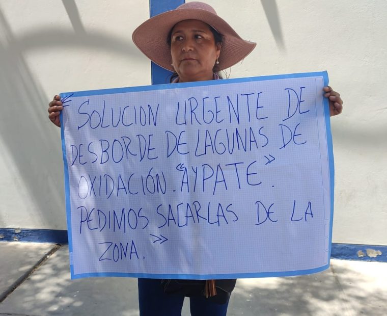 Piura: moradores piden la reubicación de laguna de oxidación que está afectando varias hectáreas de cultivos