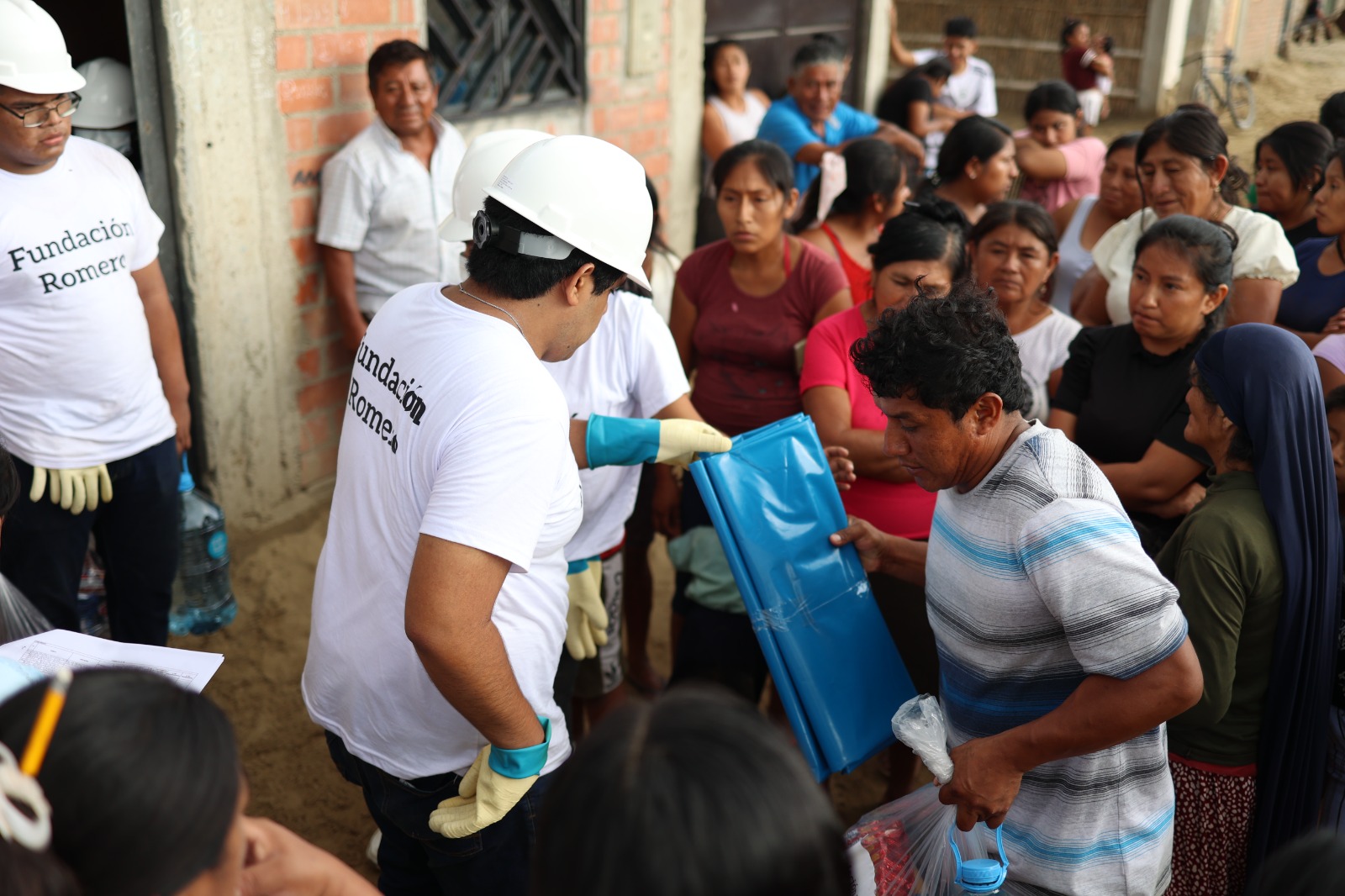 Fundación Romero lleva ayuda a las familias afectadas por las lluvias en Piura