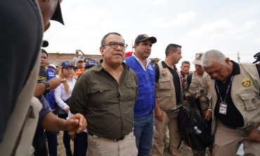 Piura: premier Alberto Otárola recorre algunas zonas afectadas por las lluvias