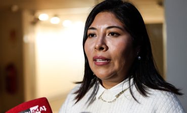 PJ decide hoy sobre pedido de detención preventiva contra Betssy Chávez