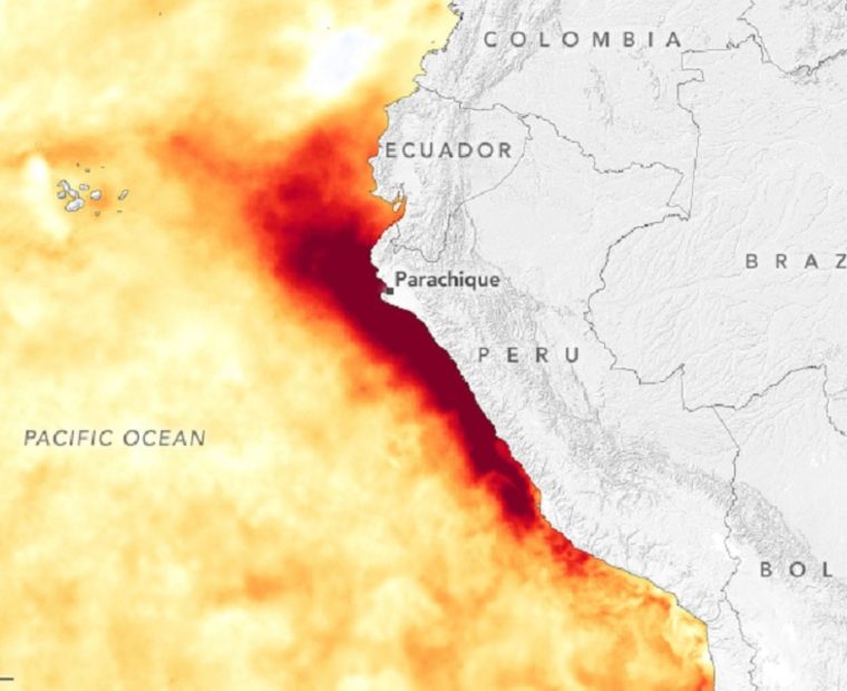 Lluvias intensas en Perú: la NASA explica las causas del calentamiento del océano Pacífico