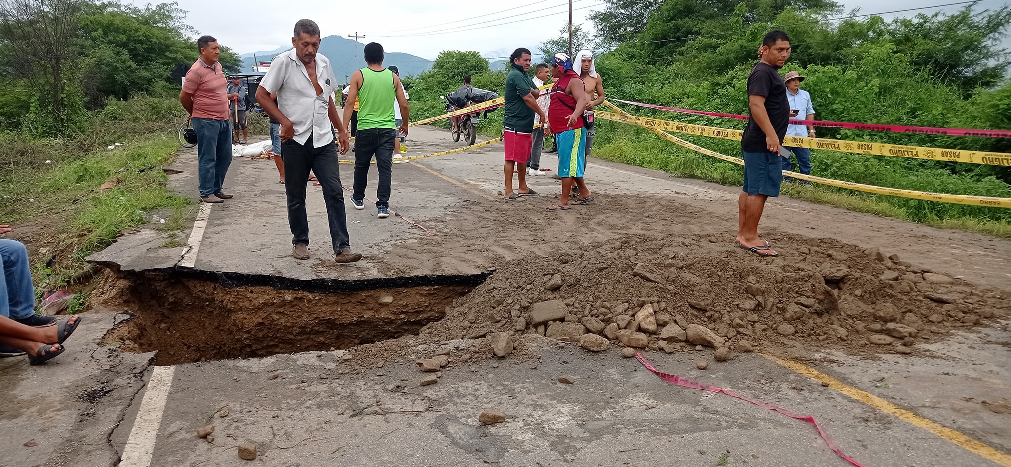 Morropón: suspenden el pase por la conocida “curva del diablo”
