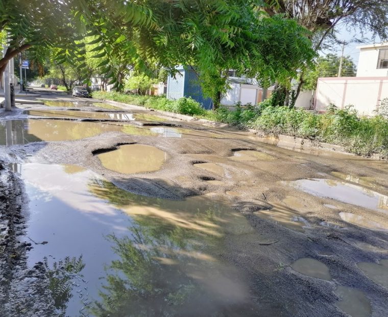 ¿Piura Bonita? Así terminó la Av. Las Casuarinas tras las lluvias, pese a promesa de "usar la mejor tecnología"