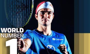 Diego Elías es anunciado como el número uno del squash mundial