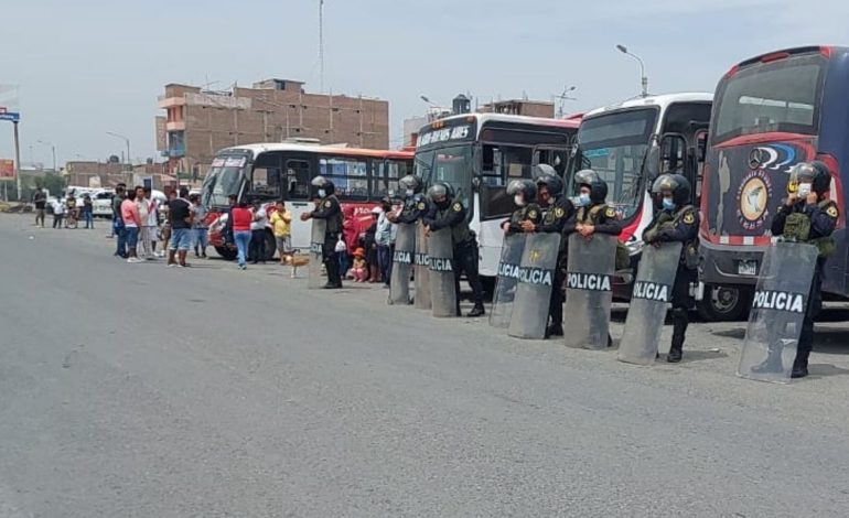 Piura: transportistas apoyarán el paro de este 18 de abril