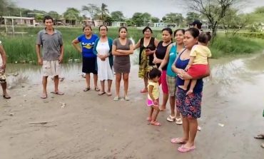 Piura: moradores del Sector 10 de Nueva Esperanza piden evacuar aguas pluviales