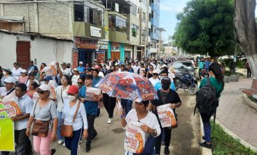 Paro Regional en Piura: ciudadanos se movilizan por la calles para exigir atención del Gobierno por lluvias