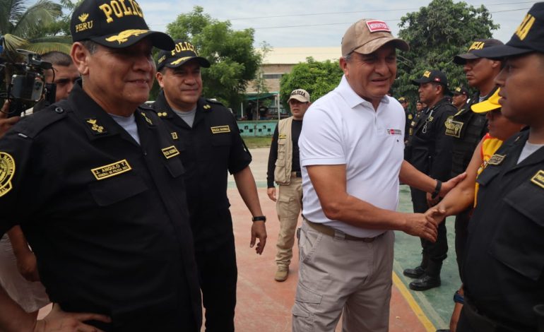 Vicente Romero en Piura: “Policías, ya no estarán distraídos en intervenir vehículos por infracciones de tránsito”