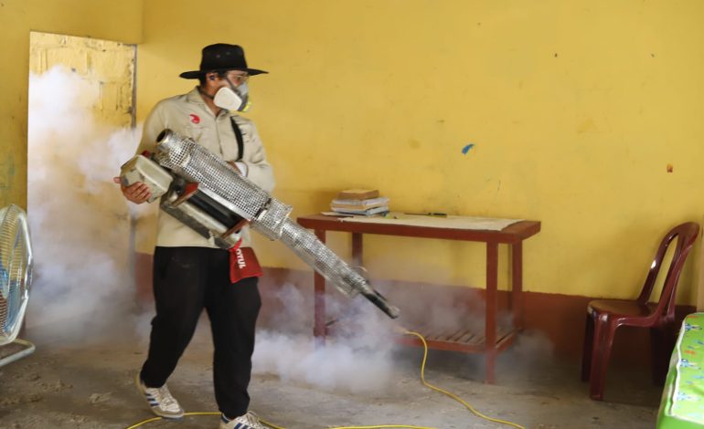 Dengue: Intervienen 265 mil casas con control larvario y fumigación en la región Piura