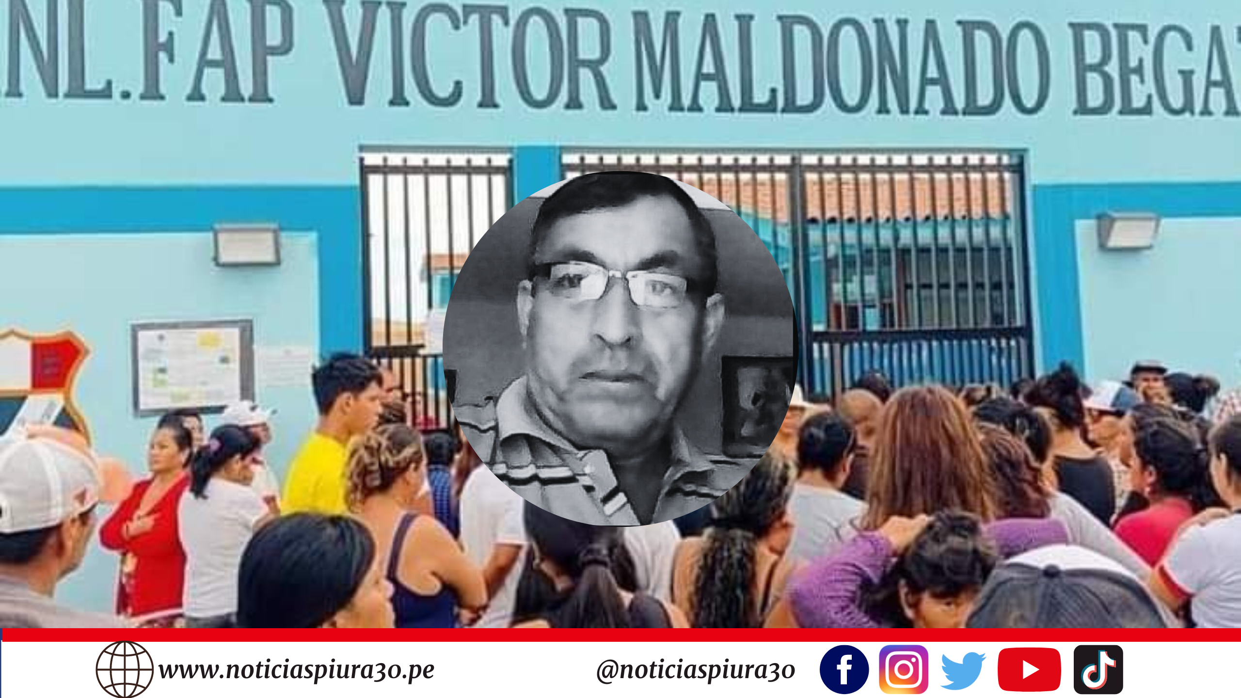 Talara: asesinan a vigilante de institución educativa