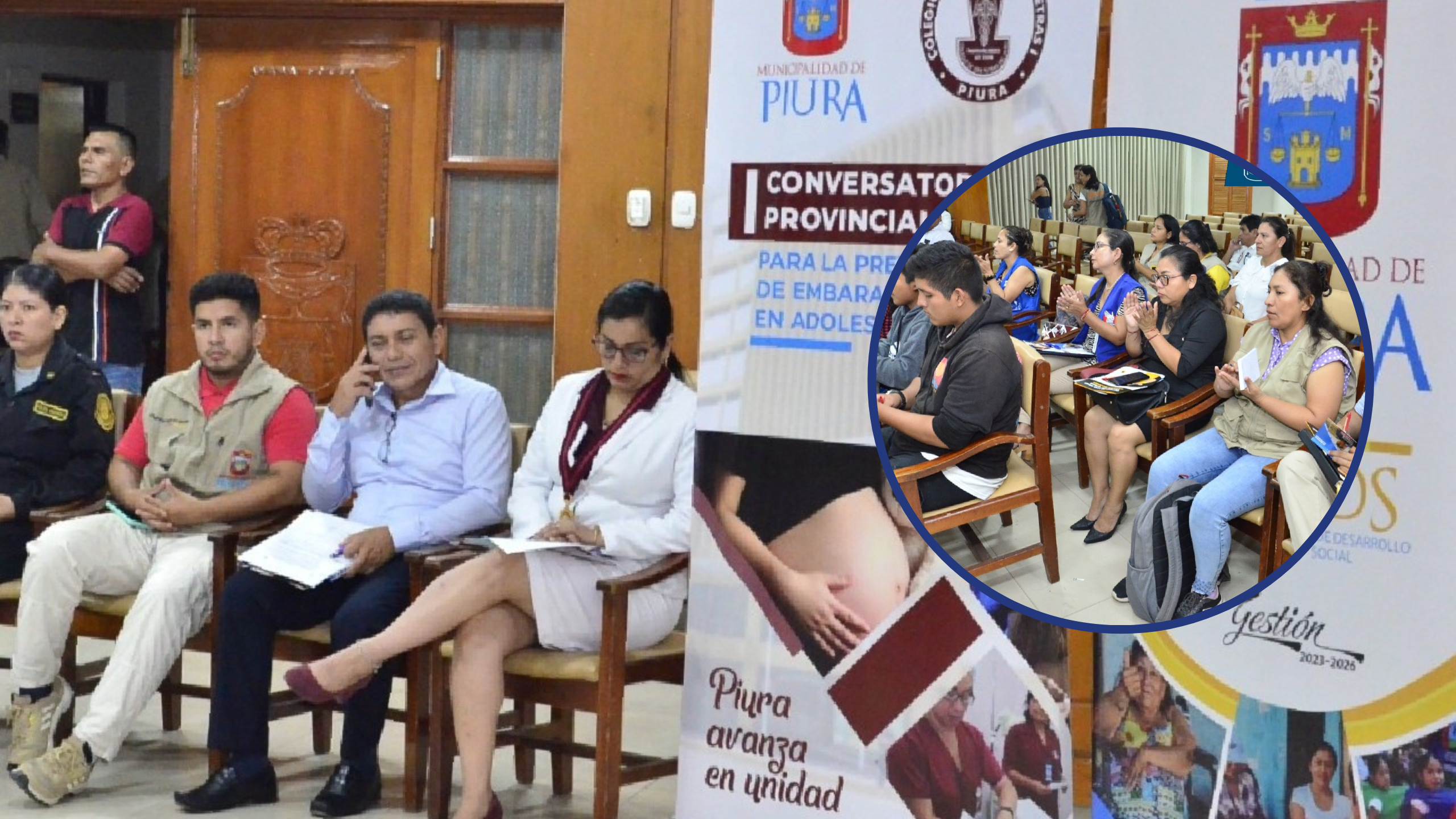 Piura: realizan I conversatorio para la prevención de embarazos en adolescentes