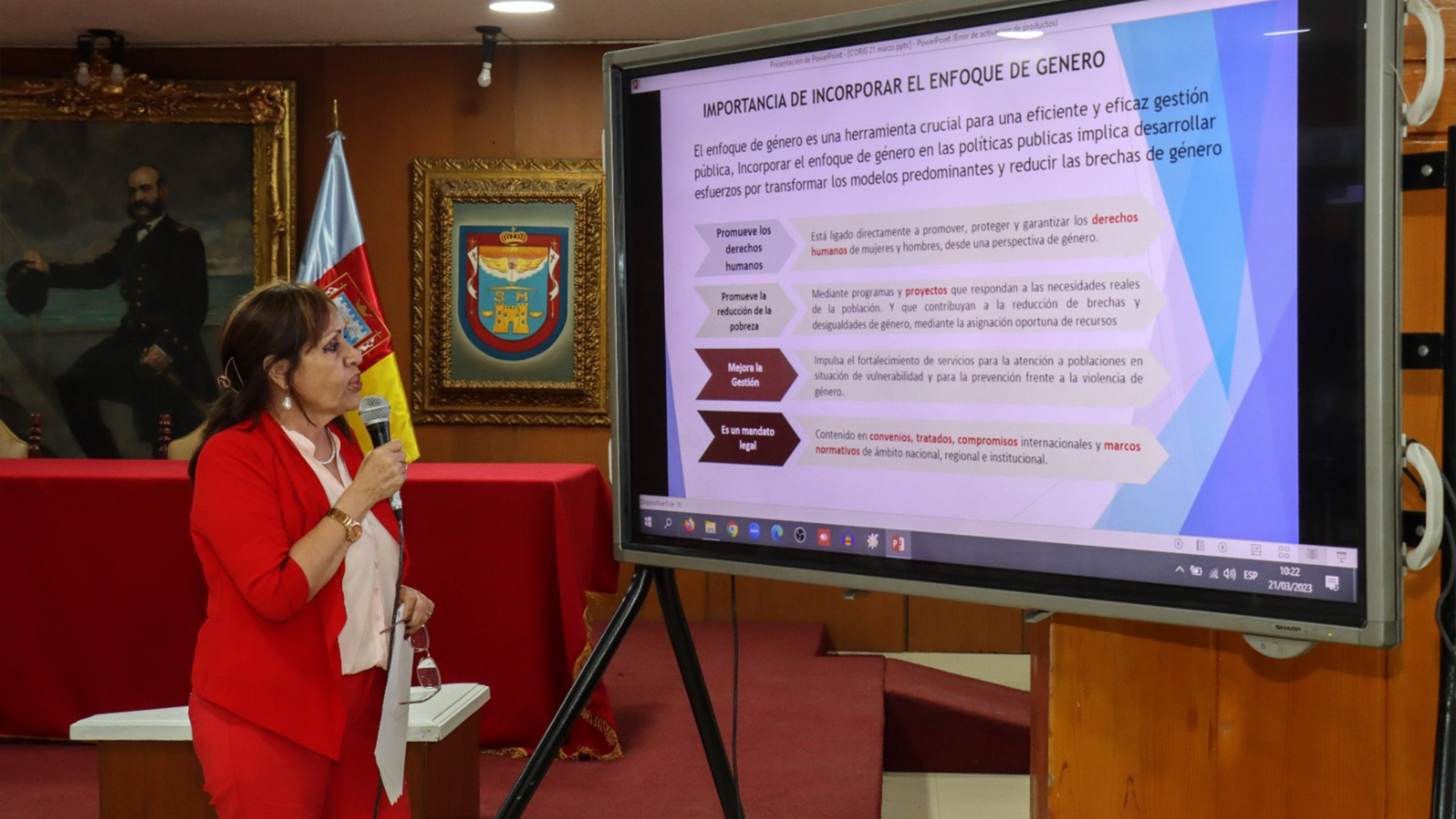 MPP y Gore activarán el consejo local y regional de igualdad de género